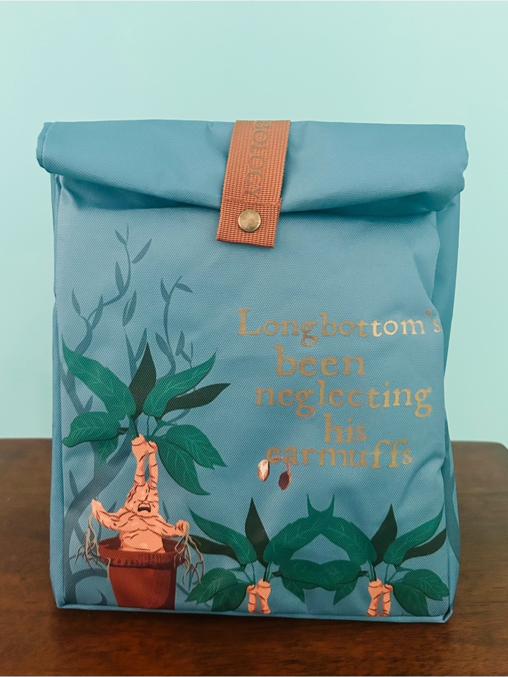 NWT Harry Potter Shop Herbology Lunch Tote Insulated HTF Rare